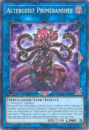 Altergeist Primebanshee (Starfoil) (SP18-EN037) - Star Pack VRAINS 1st Edition Star Pack VRAINS Yugioh Single  Squirtle Squad Card Shop.