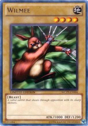 Wilmee (WCPP-EN004) - World Championship 2010 Card Pack Limited World Championship 2010 Card Pack Yugioh Single  Squirtle Squad Card Shop.