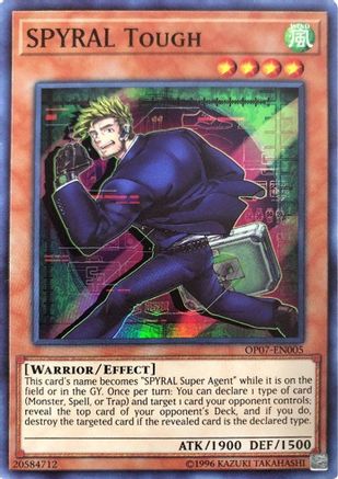 SPYRAL Tough (OP07-EN005) - OTS Tournament Pack 7 Unlimited OTS Tournament Pack 7 Yugioh Single  Squirtle Squad Card Shop.