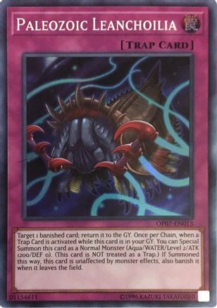 Paleozoic Leanchoilia (OP07-EN013) - OTS Tournament Pack 7 Unlimited OTS Tournament Pack 7 Yugioh Single  Squirtle Squad Card Shop.
