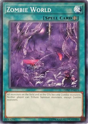 Zombie World (OP07-EN019) - OTS Tournament Pack 7 Unlimited OTS Tournament Pack 7 Yugioh Single  Squirtle Squad Card Shop.