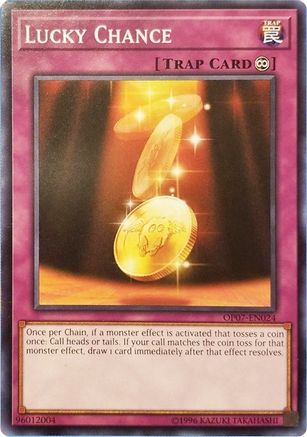 Lucky Chance (OP07-EN024) - OTS Tournament Pack 7 Unlimited OTS Tournament Pack 7 Yugioh Single  Squirtle Squad Card Shop.