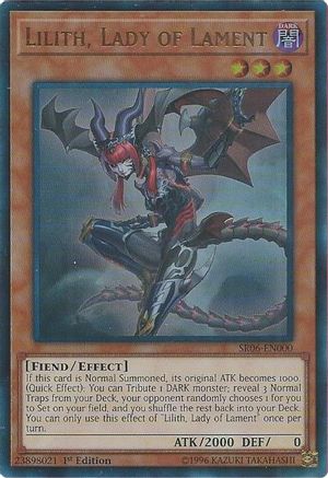 Lilith, Lady of Lament (SR06-EN000) - Structure Deck: Lair of Darkness 1st Edition Structure Deck: Lair of Darkness Yugioh Single  Squirtle Squad Card Shop.