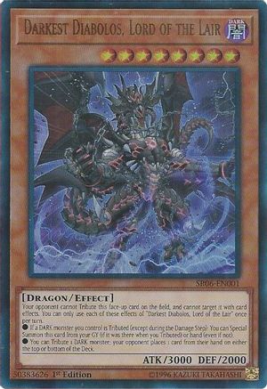 Darkest Diabolos, Lord of the Lair (SR06-EN001) - Structure Deck: Lair of Darkness 1st Edition Structure Deck: Lair of Darkness Yugioh Single  Squirtle Squad Card Shop.