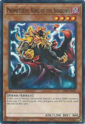 Prometheus, King of the Shadows (SR06-EN006) - Structure Deck: Lair of Darkness 1st Edition Structure Deck: Lair of Darkness Yugioh Single  Squirtle Squad Card Shop.
