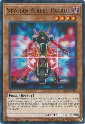 Stygian Street Patrol (SR06-EN014) - Structure Deck: Lair of Darkness 1st Edition Structure Deck: Lair of Darkness Yugioh Single  Squirtle Squad Card Shop.