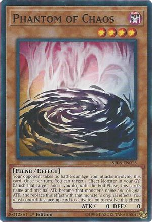 Phantom of Chaos (SR06-EN015) - Structure Deck: Lair of Darkness 1st Edition Structure Deck: Lair of Darkness Yugioh Single  Squirtle Squad Card Shop.