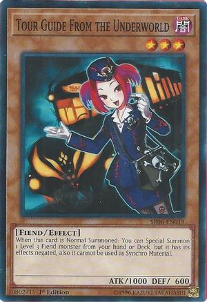 Tour Guide From the Underworld (SR06-EN019) - Structure Deck: Lair of Darkness 1st Edition Structure Deck: Lair of Darkness Yugioh Single  Squirtle Squad Card Shop.