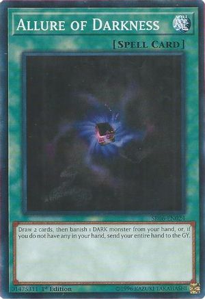 Allure of Darkness (SR06-EN024) - Structure Deck: Lair of Darkness 1st Edition Structure Deck: Lair of Darkness Yugioh Single  Squirtle Squad Card Shop.