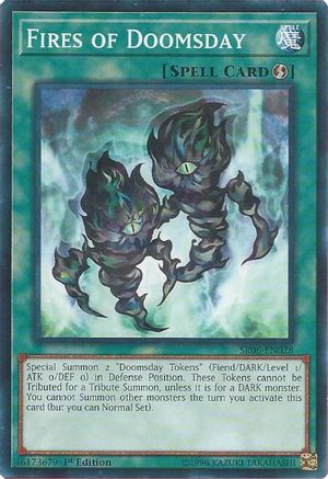 Fires of Doomsday (SR06-EN028) - Structure Deck: Lair of Darkness 1st Edition Structure Deck: Lair of Darkness Yugioh Single  Squirtle Squad Card Shop.