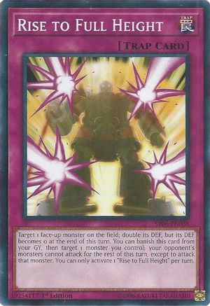 Rise to Full Height (SR06-EN038) - Structure Deck: Lair of Darkness 1st Edition Structure Deck: Lair of Darkness Yugioh Single  Squirtle Squad Card Shop.