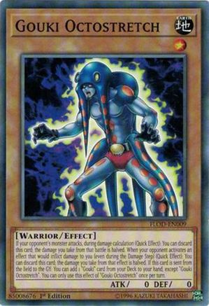 Gouki Octostretch (FLOD-EN009) - Flames of Destruction 1st Edition Flames of Destruction Yugioh Single  Squirtle Squad Card Shop.