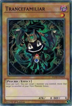 Trancefamiliar (FLOD-EN029) - Flames of Destruction Unlimited Flames of Destruction Yugioh Single  Squirtle Squad Card Shop.