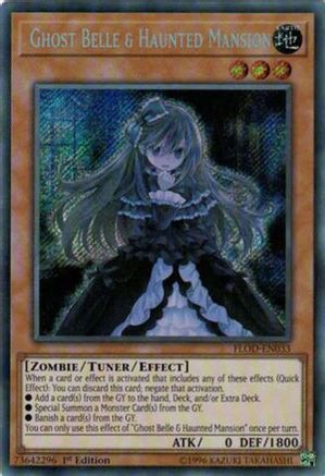 Ghost Belle & Haunted Mansion (FLOD-EN033) - Flames of Destruction 1st Edition Flames of Destruction Yugioh Single  Squirtle Squad Card Shop.