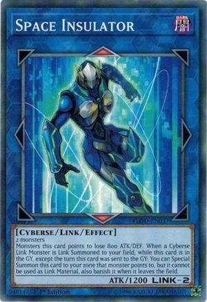 Space Insulator (FLOD-EN037) - Flames of Destruction 1st Edition Flames of Destruction Yugioh Single  Squirtle Squad Card Shop.