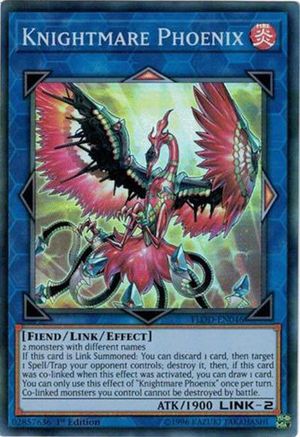 Knightmare Phoenix (FLOD-EN046) - Flames of Destruction Unlimited Flames of Destruction Yugioh Single  Squirtle Squad Card Shop.