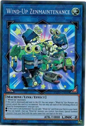 Wind-Up Zenmaintenance (FLOD-EN049) - Flames of Destruction Unlimited Flames of Destruction Yugioh Single  Squirtle Squad Card Shop.