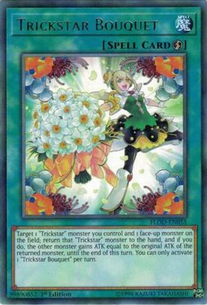 Trickstar Bouquet (FLOD-EN055) - Flames of Destruction Unlimited Flames of Destruction Yugioh Single  Squirtle Squad Card Shop.