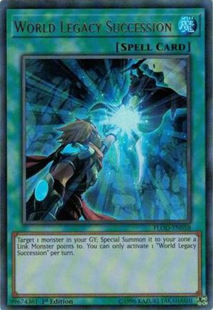 World Legacy Succession (FLOD-EN058) - Flames of Destruction 1st Edition Flames of Destruction Yugioh Single  Squirtle Squad Card Shop.