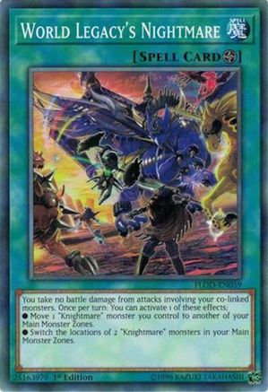 World Legacy's Nightmare (FLOD-EN059) - Flames of Destruction Unlimited Flames of Destruction Yugioh Single  Squirtle Squad Card Shop.