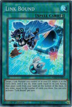 Link Bound (FLOD-EN063) - Flames of Destruction Unlimited Flames of Destruction Yugioh Single  Squirtle Squad Card Shop.