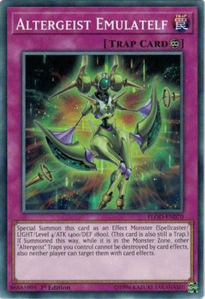 Altergeist Emulatelf (FLOD-EN070) - Flames of Destruction 1st Edition Flames of Destruction Yugioh Single  Squirtle Squad Card Shop.