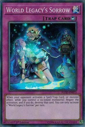 World Legacy's Sorrow (FLOD-EN073) - Flames of Destruction 1st Edition Flames of Destruction Yugioh Single  Squirtle Squad Card Shop.