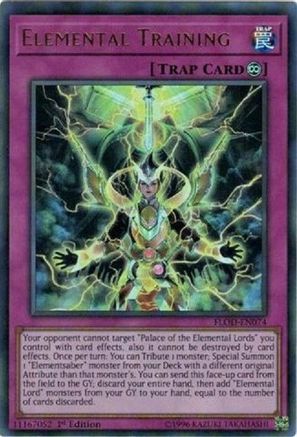 Elemental Training (FLOD-EN074) - Flames of Destruction Unlimited Flames of Destruction Yugioh Single  Squirtle Squad Card Shop.