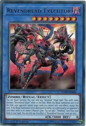 Revendread Executor (FLOD-EN082) - Flames of Destruction 1st Edition Flames of Destruction Yugioh Single  Squirtle Squad Card Shop.