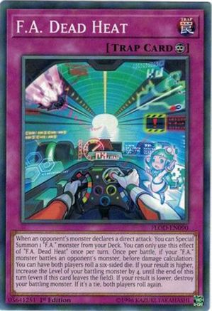 F.A. Dead Heat (FLOD-EN090) - Flames of Destruction 1st Edition Flames of Destruction Yugioh Single  Squirtle Squad Card Shop.