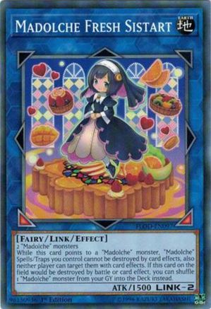 Madolche Fresh Sistart (FLOD-EN097) - Flames of Destruction Unlimited Flames of Destruction Yugioh Single  Squirtle Squad Card Shop.