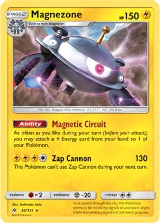 Magnezone - 36/131 (Prerelease Kit Exclusive)/131  Deck Exclusives - Rare Deck Exclusives Pokemon Single  Squirtle Squad Card Shop.