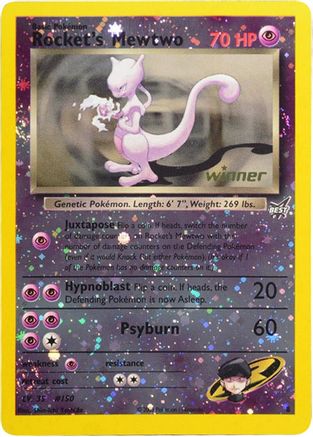 Rocket's Mewtwo - 8 [Winner]  - Reverse Holofoil Best of Promos - Promo Best of Promos Pokemon Single  Squirtle Squad Card Shop.