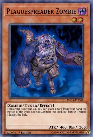 Plaguespreader Zombie (DASA-EN041) - Dark Saviors Unlimited Dark Saviors Yugioh Single  Squirtle Squad Card Shop.