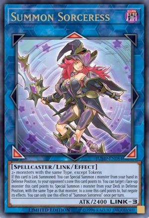 Summon Sorceress (JUMP-EN084) - Shonen Jump Magazine Promos Limited Shonen Jump Magazine Promos Yugioh Single  Squirtle Squad Card Shop.