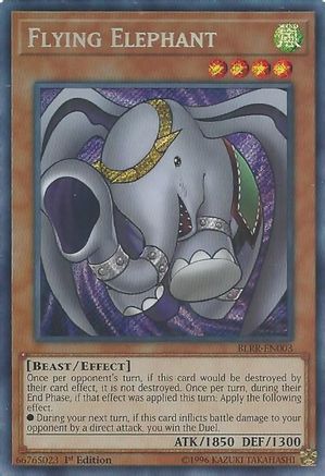 Flying Elephant (BLRR-EN003) - Battles of Legend: Relentless Revenge 1st Edition Battles of Legend: Relentless Revenge Yugioh Single  Squirtle Squad Card Shop.