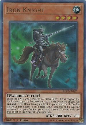 Iron Knight (BLRR-EN007) - Battles of Legend: Relentless Revenge 1st Edition Battles of Legend: Relentless Revenge Yugioh Single  Squirtle Squad Card Shop.