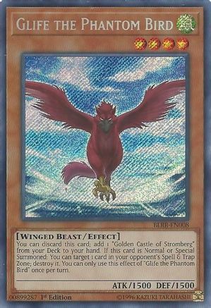 Glife the Phantom Bird (BLRR-EN008) - Battles of Legend: Relentless Revenge 1st Edition Battles of Legend: Relentless Revenge Yugioh Single  Squirtle Squad Card Shop.