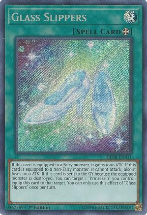 Glass Slippers (BLRR-EN011) - Battles of Legend: Relentless Revenge 1st Edition Battles of Legend: Relentless Revenge Yugioh Single  Squirtle Squad Card Shop.