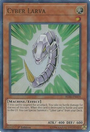 Cyber Larva (BLRR-EN019) - Battles of Legend: Relentless Revenge 1st Edition Battles of Legend: Relentless Revenge Yugioh Single  Squirtle Squad Card Shop.
