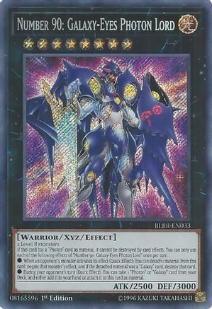 Number 90: Galaxy-Eyes Photon Lord (BLRR-EN033) - Battles of Legend: Relentless Revenge 1st Edition Battles of Legend: Relentless Revenge Yugioh Single  Squirtle Squad Card Shop.