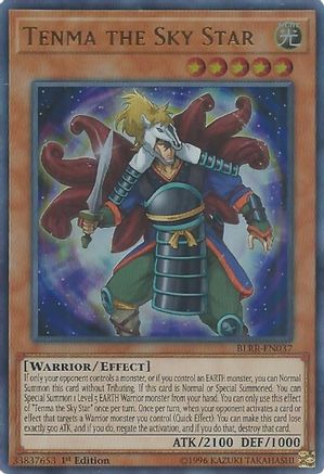 Tenma the Sky Star (BLRR-EN037) - Battles of Legend: Relentless Revenge 1st Edition Battles of Legend: Relentless Revenge Yugioh Single  Squirtle Squad Card Shop.