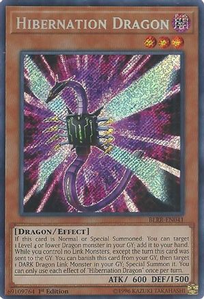 Hibernation Dragon (BLRR-EN041) - Battles of Legend: Relentless Revenge 1st Edition Battles of Legend: Relentless Revenge Yugioh Single  Squirtle Squad Card Shop.