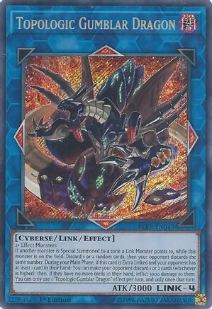 Topologic Gumblar Dragon (BLRR-EN043) - Battles of Legend: Relentless Revenge 1st Edition Battles of Legend: Relentless Revenge Yugioh Single  Squirtle Squad Card Shop.