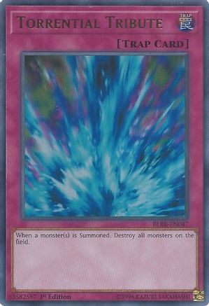 Torrential Tribute (BLRR-EN047) - Battles of Legend: Relentless Revenge 1st Edition Battles of Legend: Relentless Revenge Yugioh Single  Squirtle Squad Card Shop.