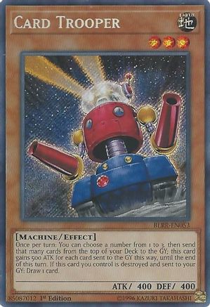 Card Trooper (BLRR-EN053) - Battles of Legend: Relentless Revenge 1st Edition Battles of Legend: Relentless Revenge Yugioh Single  Squirtle Squad Card Shop.