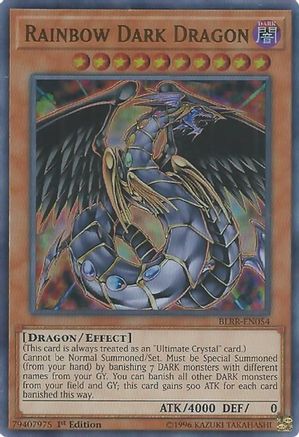 Rainbow Dark Dragon (BLRR-EN054) - Battles of Legend: Relentless Revenge 1st Edition Battles of Legend: Relentless Revenge Yugioh Single  Squirtle Squad Card Shop.