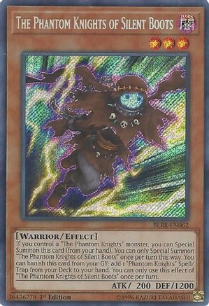 The Phantom Knights of Silent Boots (BLRR-EN062) - Battles of Legend: Relentless Revenge 1st Edition Battles of Legend: Relentless Revenge Yugioh Single  Squirtle Squad Card Shop.
