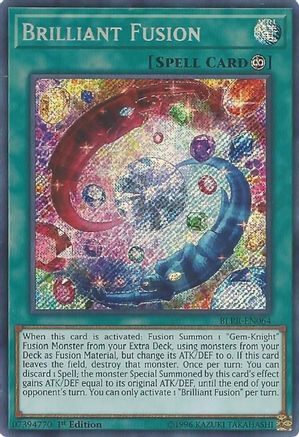Brilliant Fusion (BLRR-EN064) - Battles of Legend: Relentless Revenge 1st Edition Battles of Legend: Relentless Revenge Yugioh Single  Squirtle Squad Card Shop.