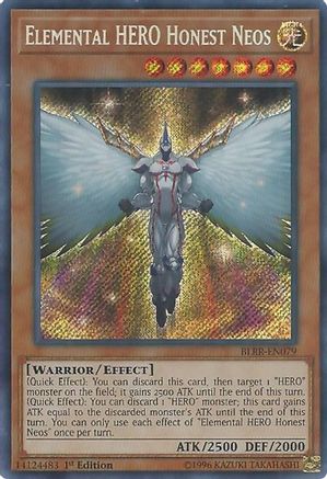 Elemental HERO Honest Neos (BLRR-EN079) - Battles of Legend: Relentless Revenge 1st Edition Battles of Legend: Relentless Revenge Yugioh Single  Squirtle Squad Card Shop.